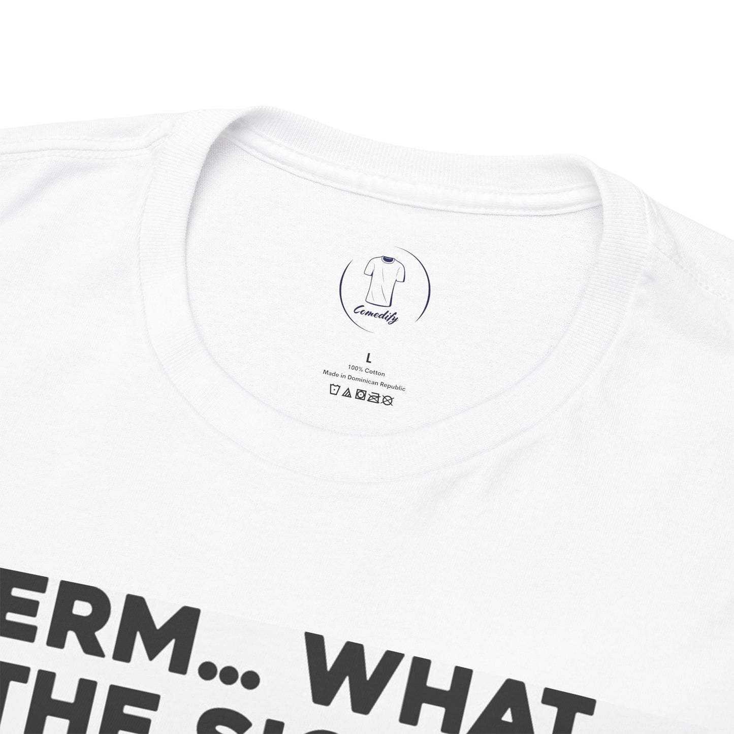 "Erm... What the Sigma" Printed T-Shirt