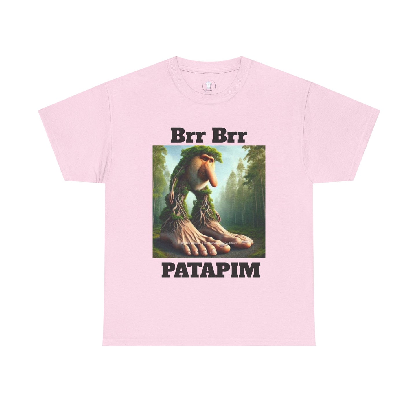 "Brr Brr Patapim" Printed T-Shirt