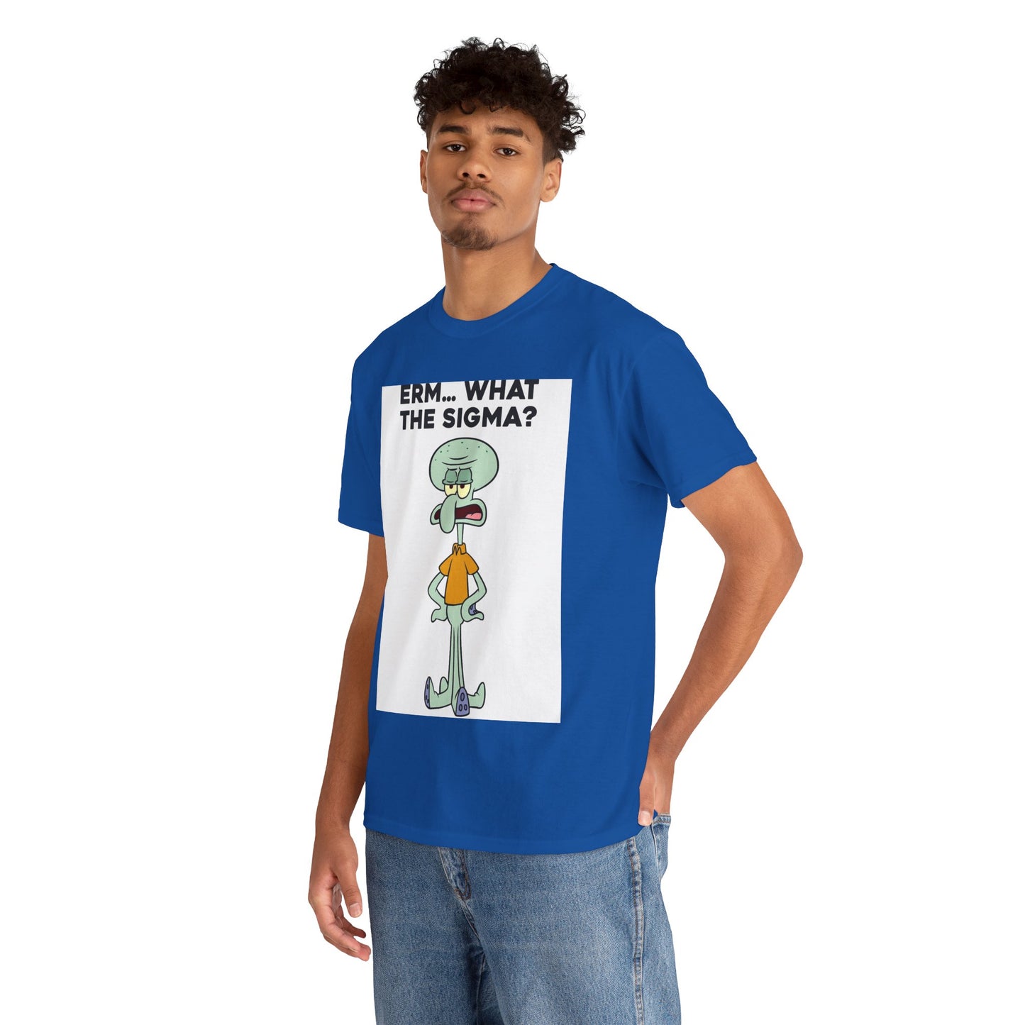 "Erm... What the Sigma" Printed T-Shirt