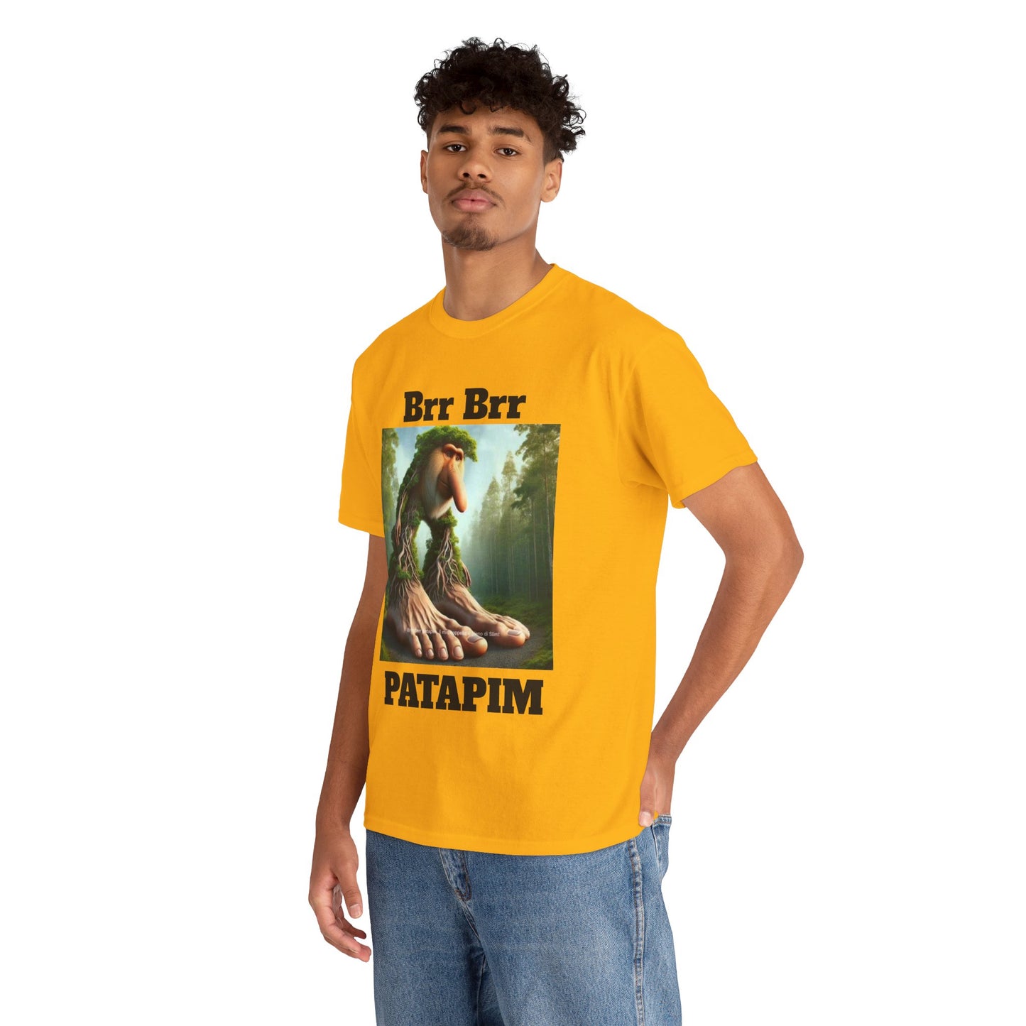 "Brr Brr Patapim" Printed T-Shirt