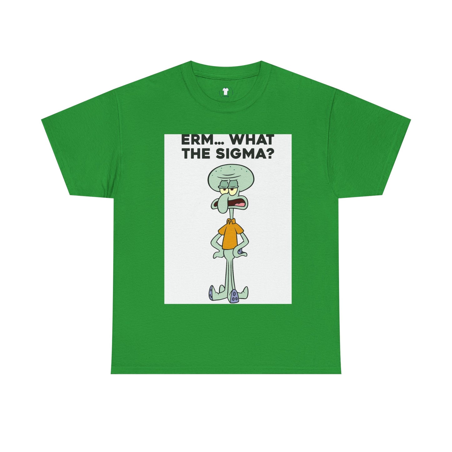 "Erm... What the Sigma" Printed T-Shirt