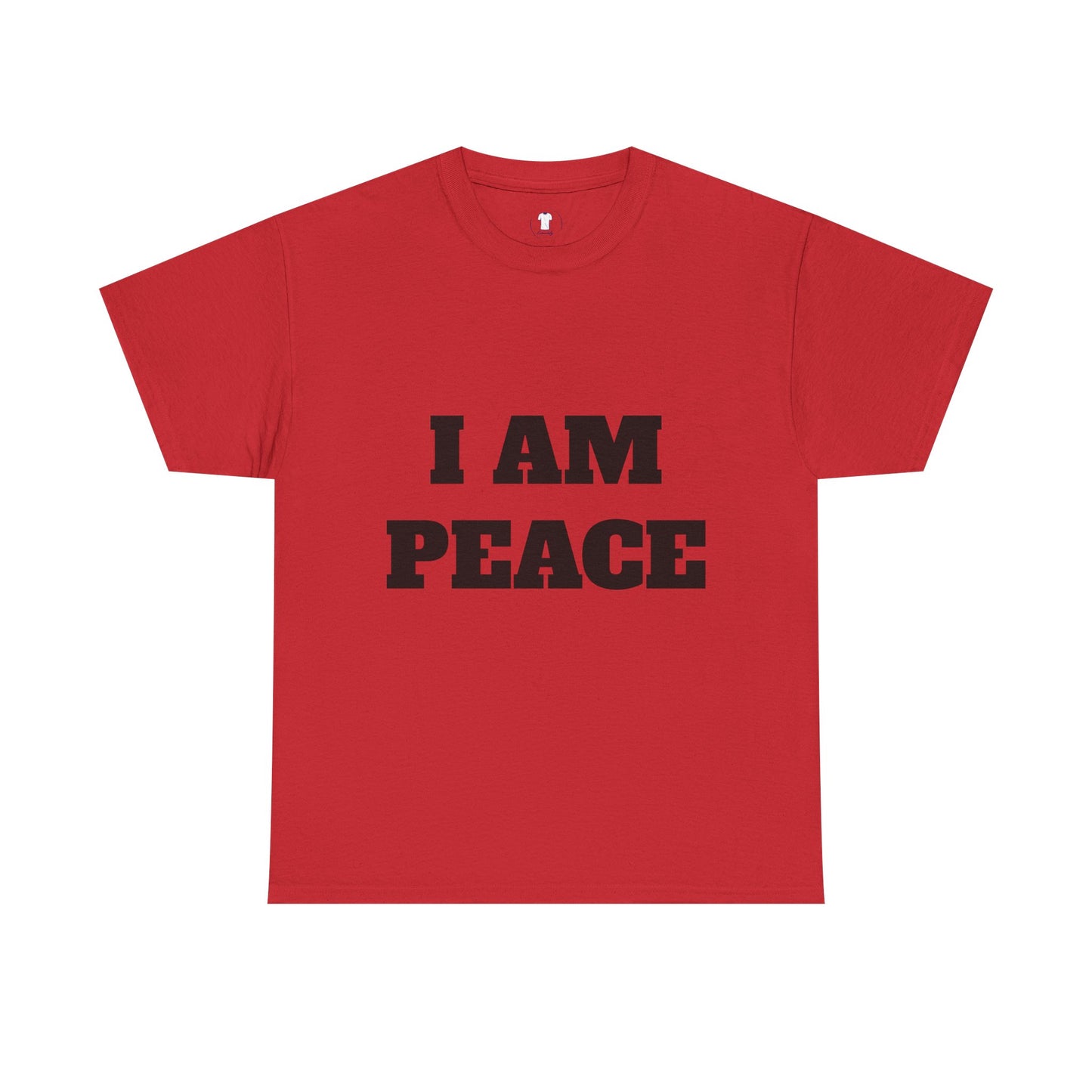 I Am Peace Print T-Shirt