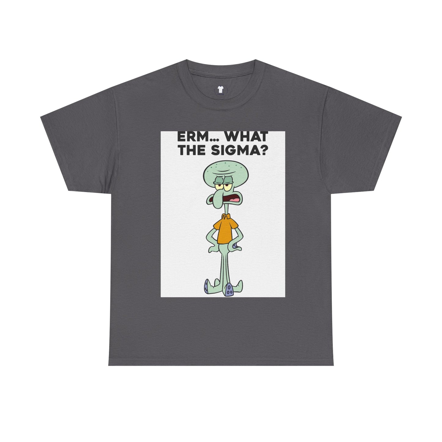 "Erm... What the Sigma" Printed T-Shirt
