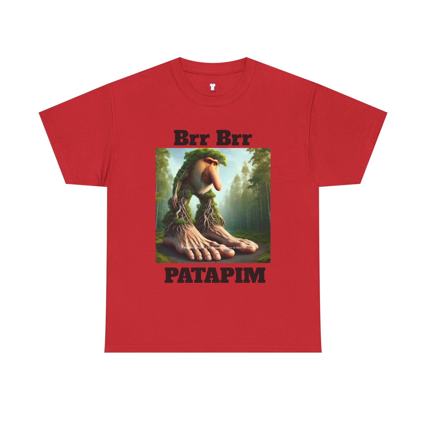 "Brr Brr Patapim" Printed T-Shirt