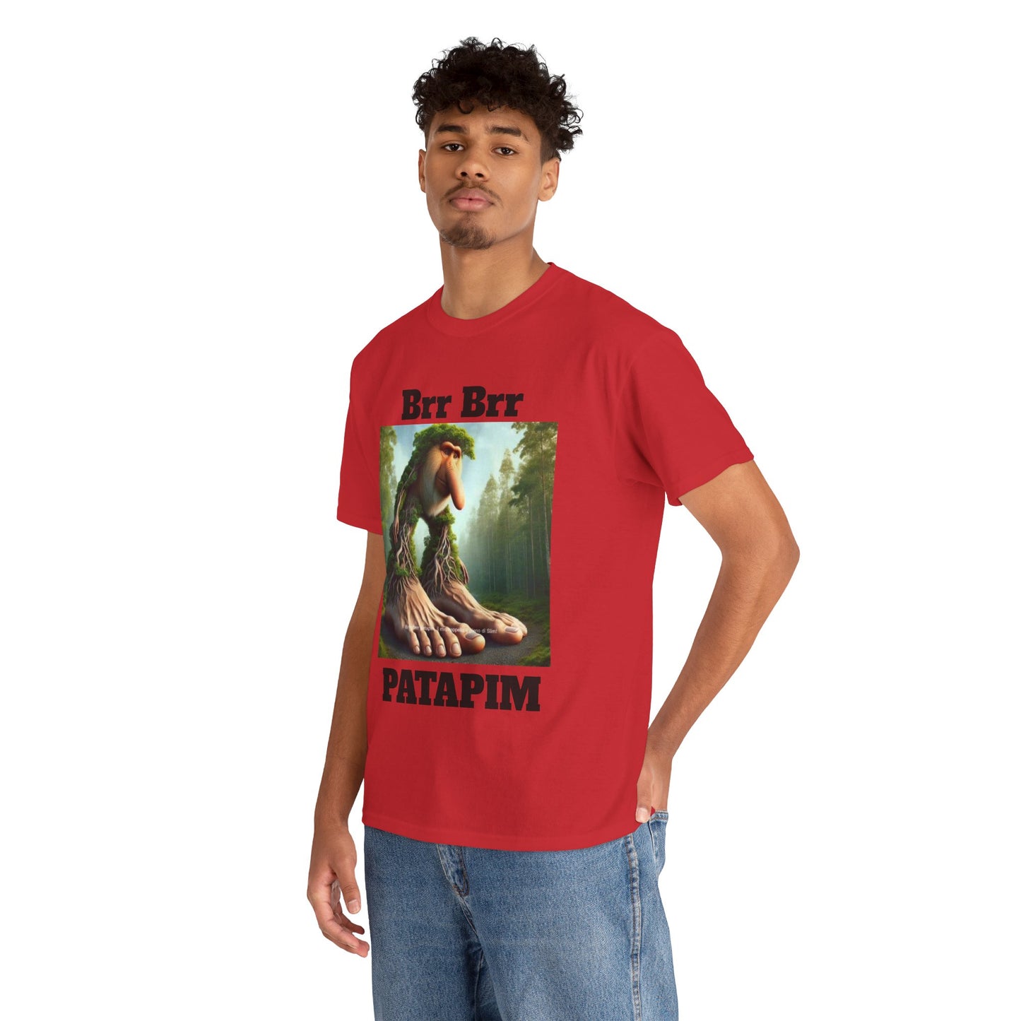 "Brr Brr Patapim" Printed T-Shirt