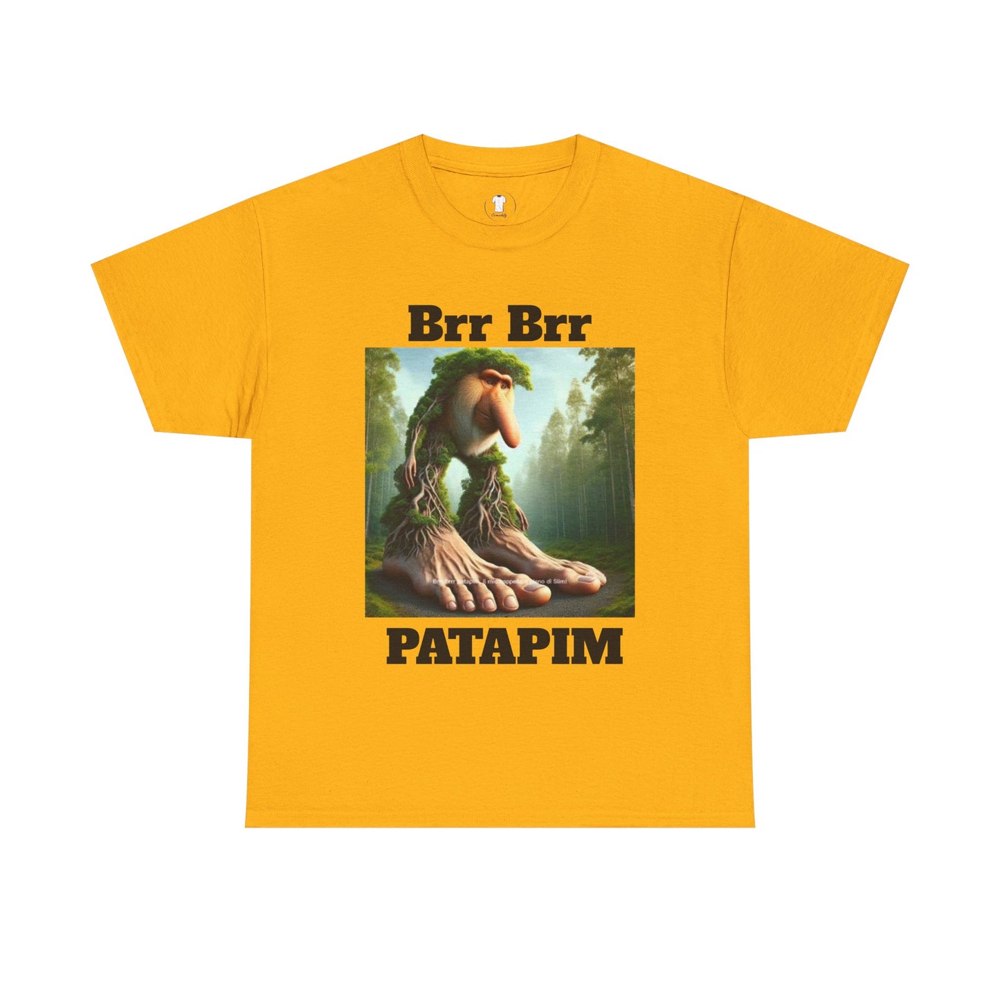 "Brr Brr Patapim" Printed T-Shirt