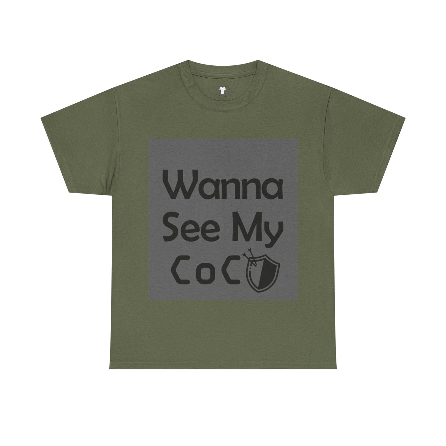 Wanna see my coc? Printed T-Shirt
