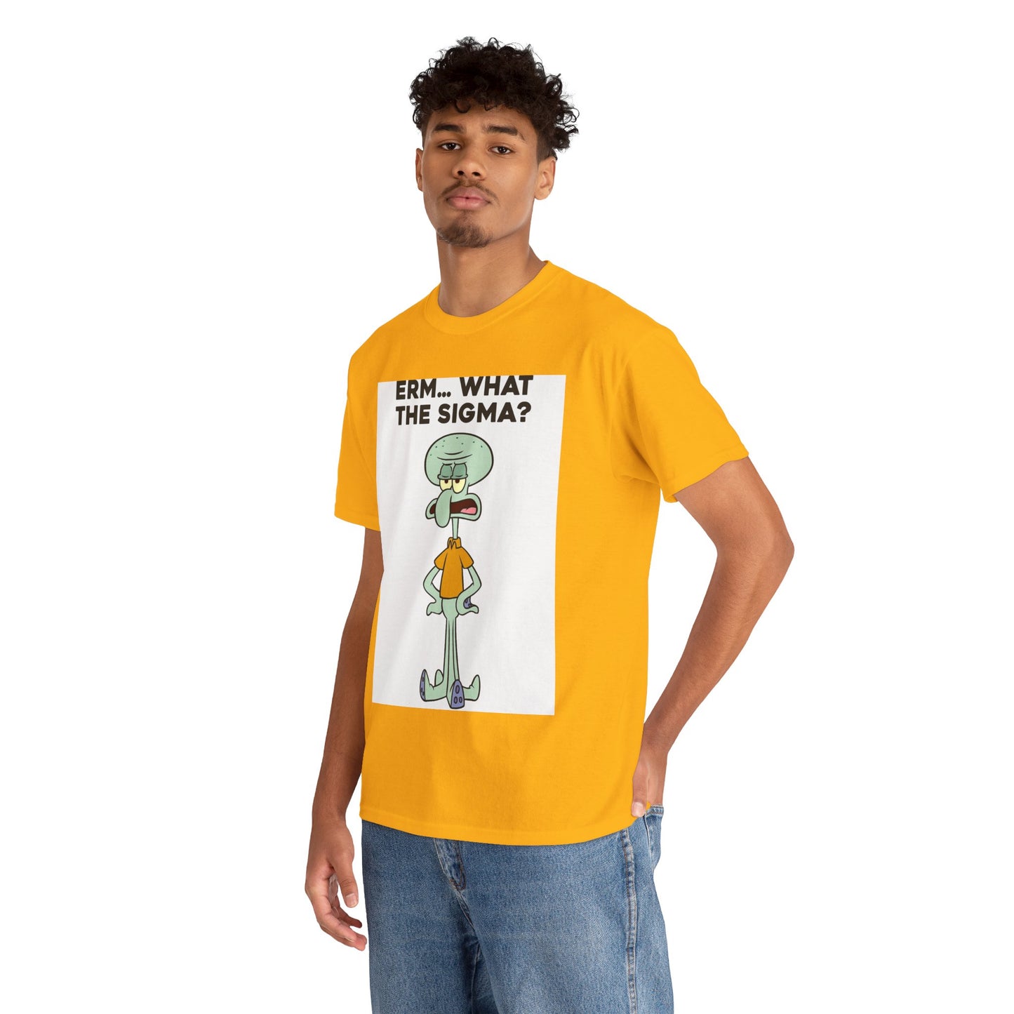 "Erm... What the Sigma" Printed T-Shirt