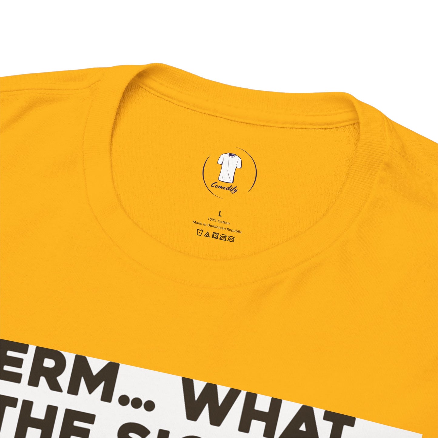 "Erm... What the Sigma" Printed T-Shirt