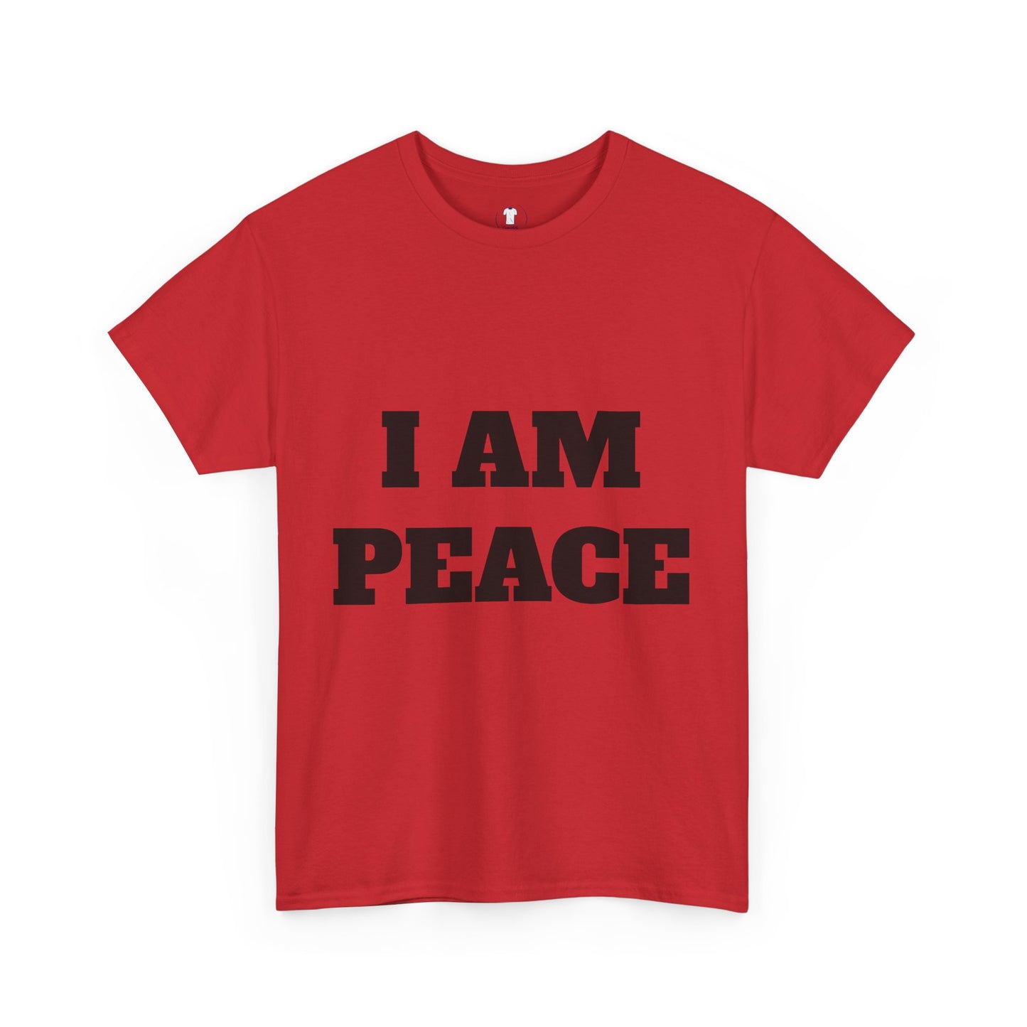 I Am Peace Print T-Shirt