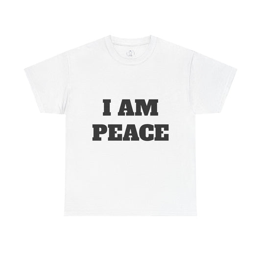 I Am Peace Print T-Shirt